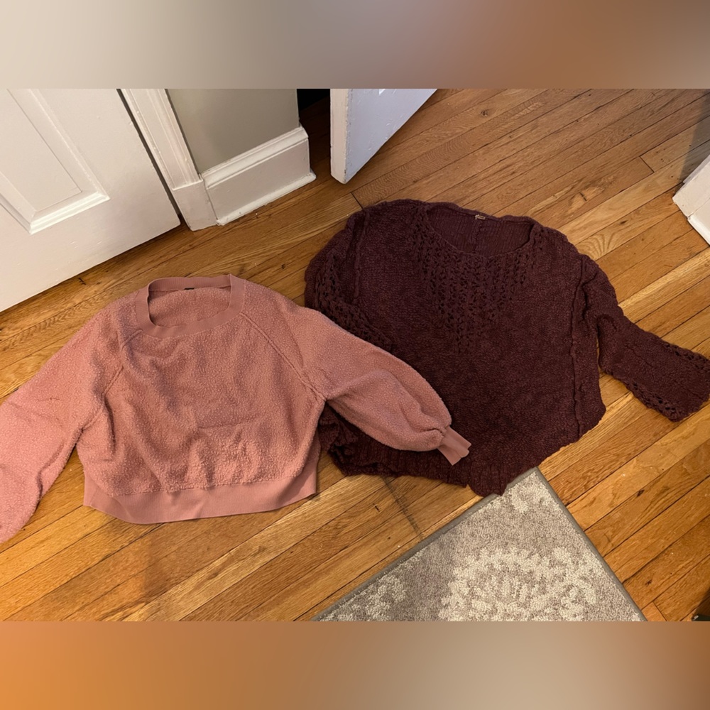 2 Free People Sweaters